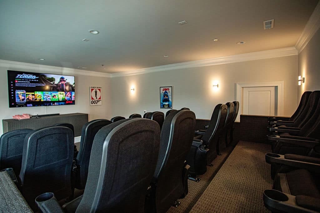 The movie theater at 1188 at Solomon