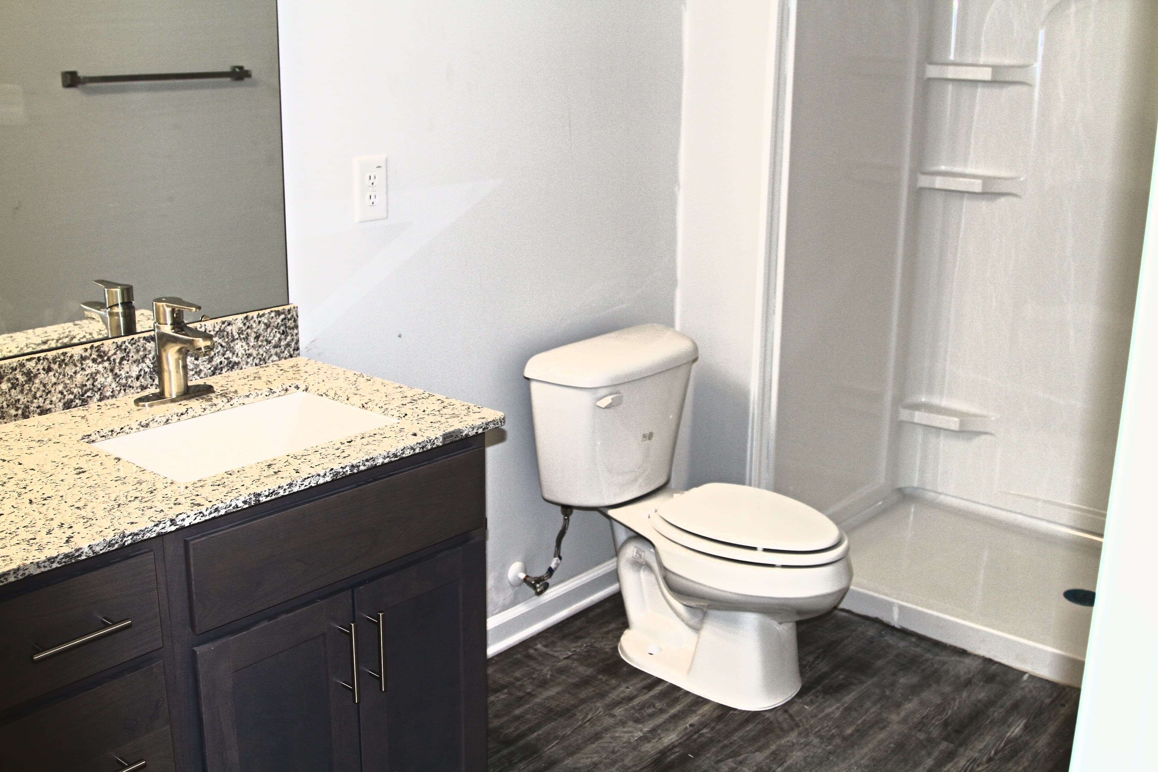 Stylish bathrooms at 1188 at Solomon