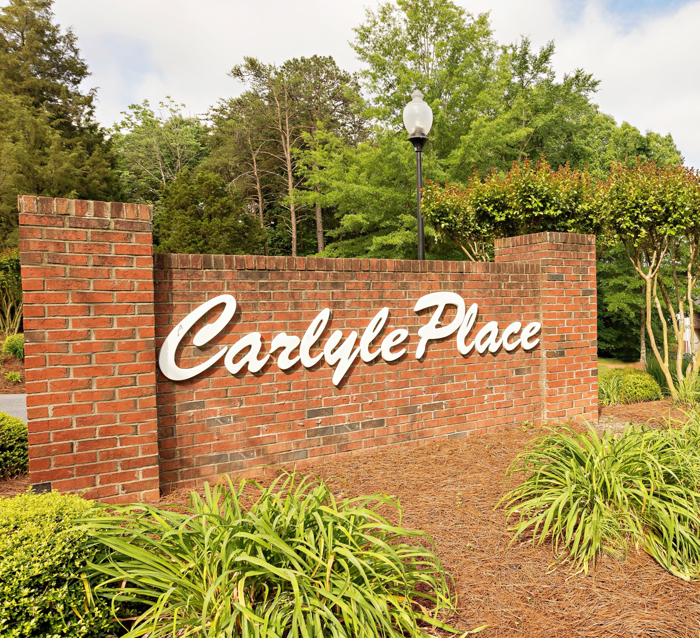 The entrance at Carlyle Place