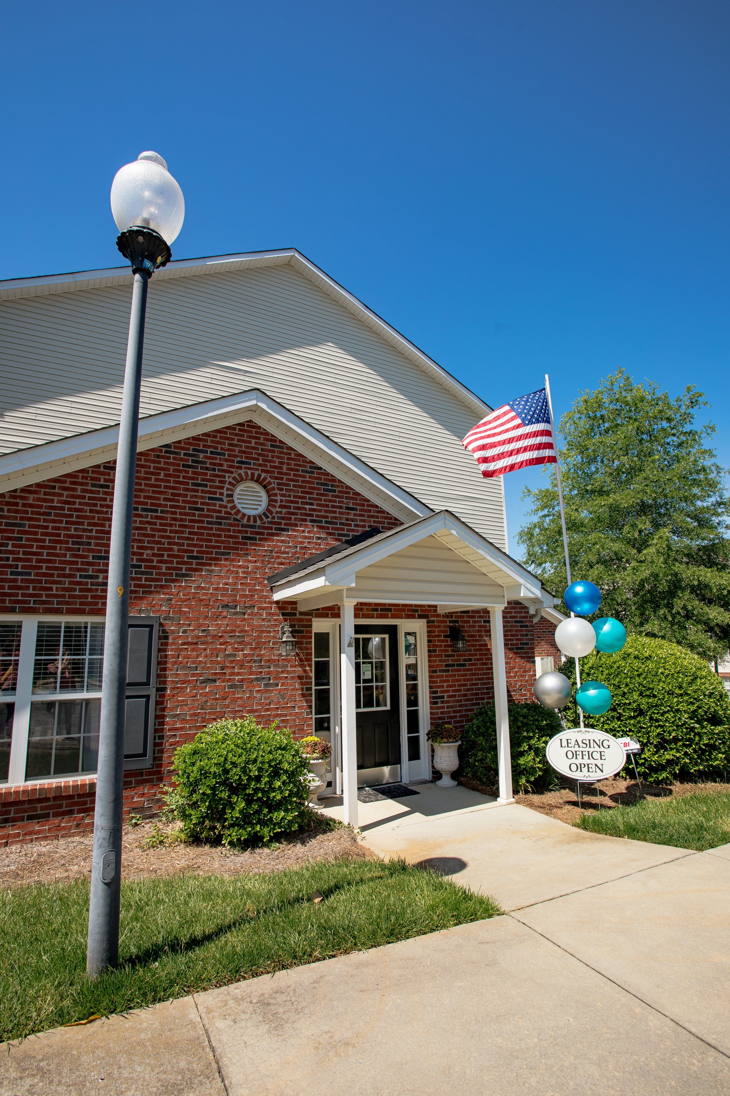 The welcome center at Carlyle Place