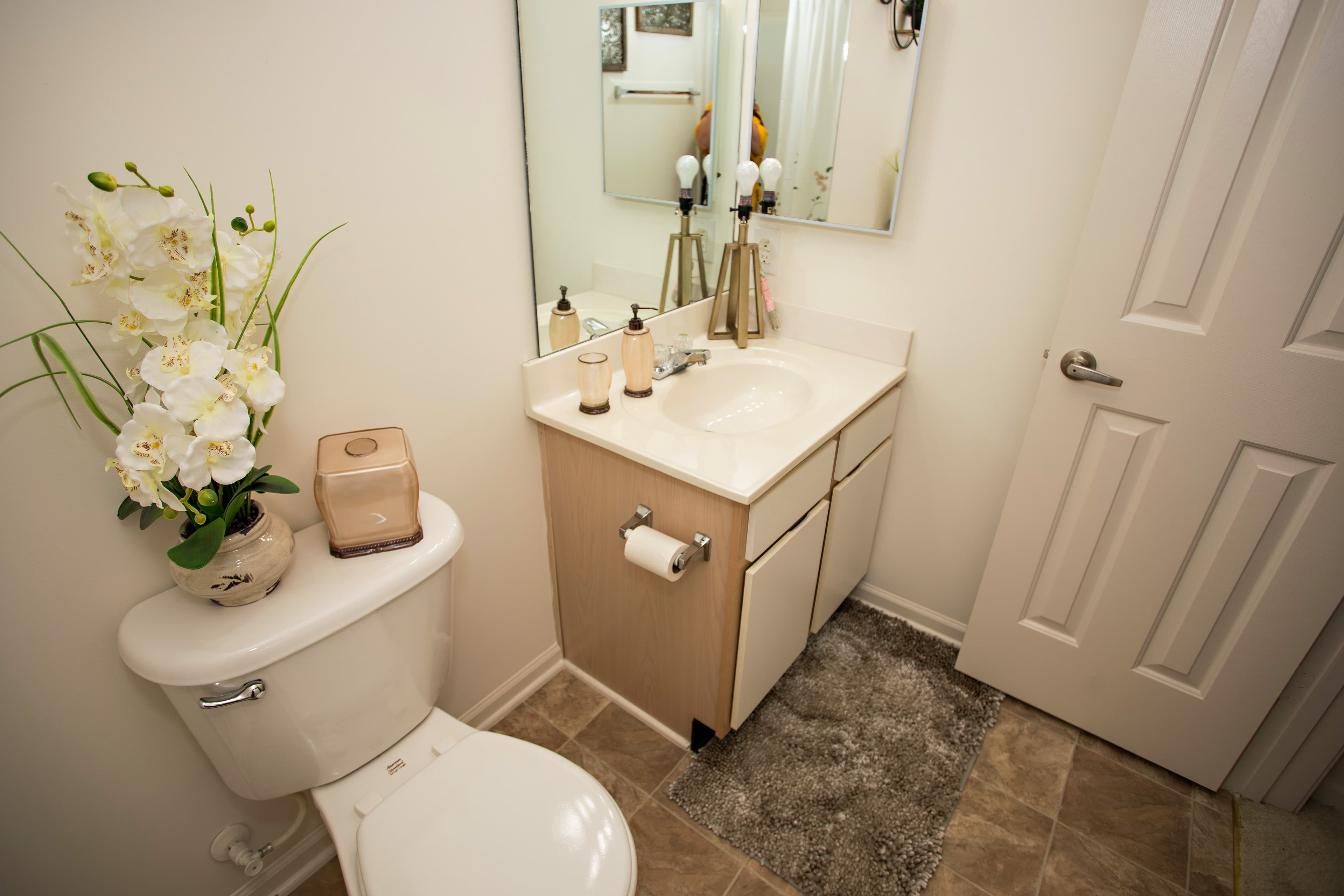 Stylish bathrooms at Carlyle Place