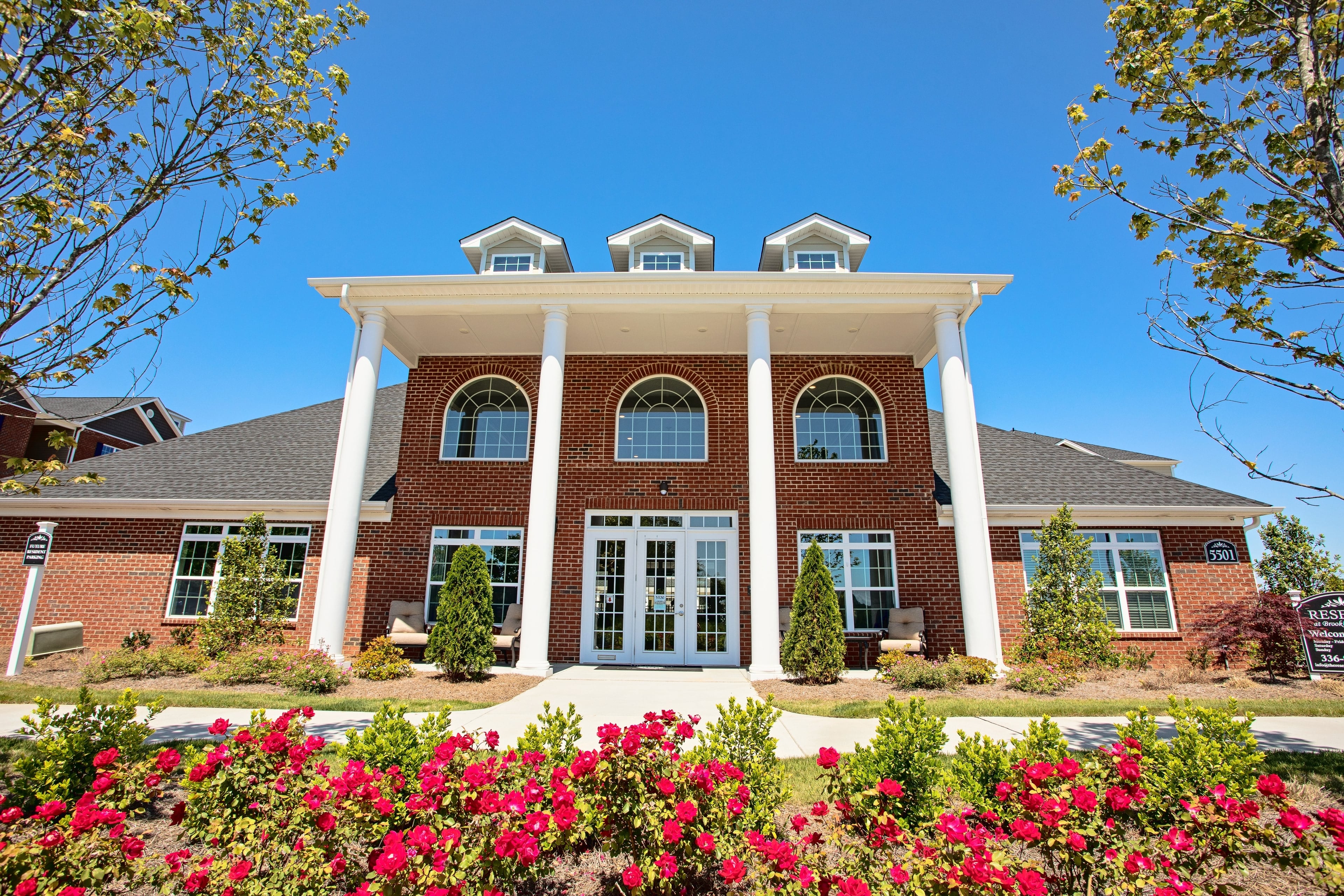 The clubhouse at The Reserve at Brookberry Farm