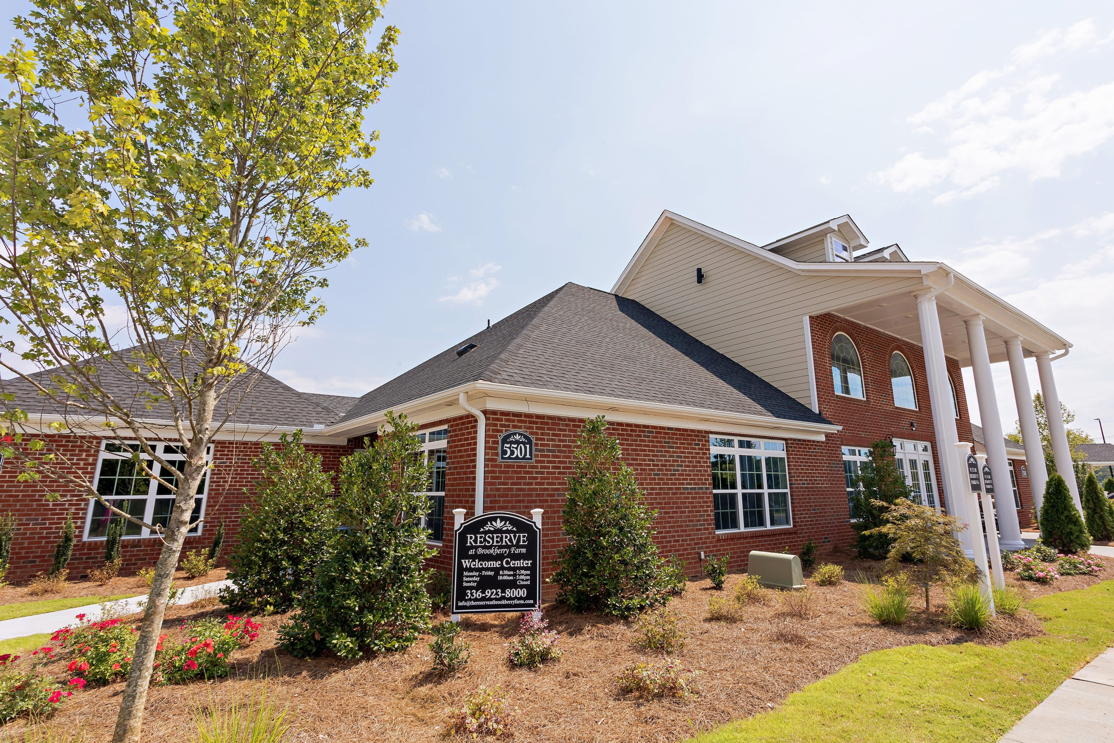 The clubhouse at The Reserve at Brookberry Farm