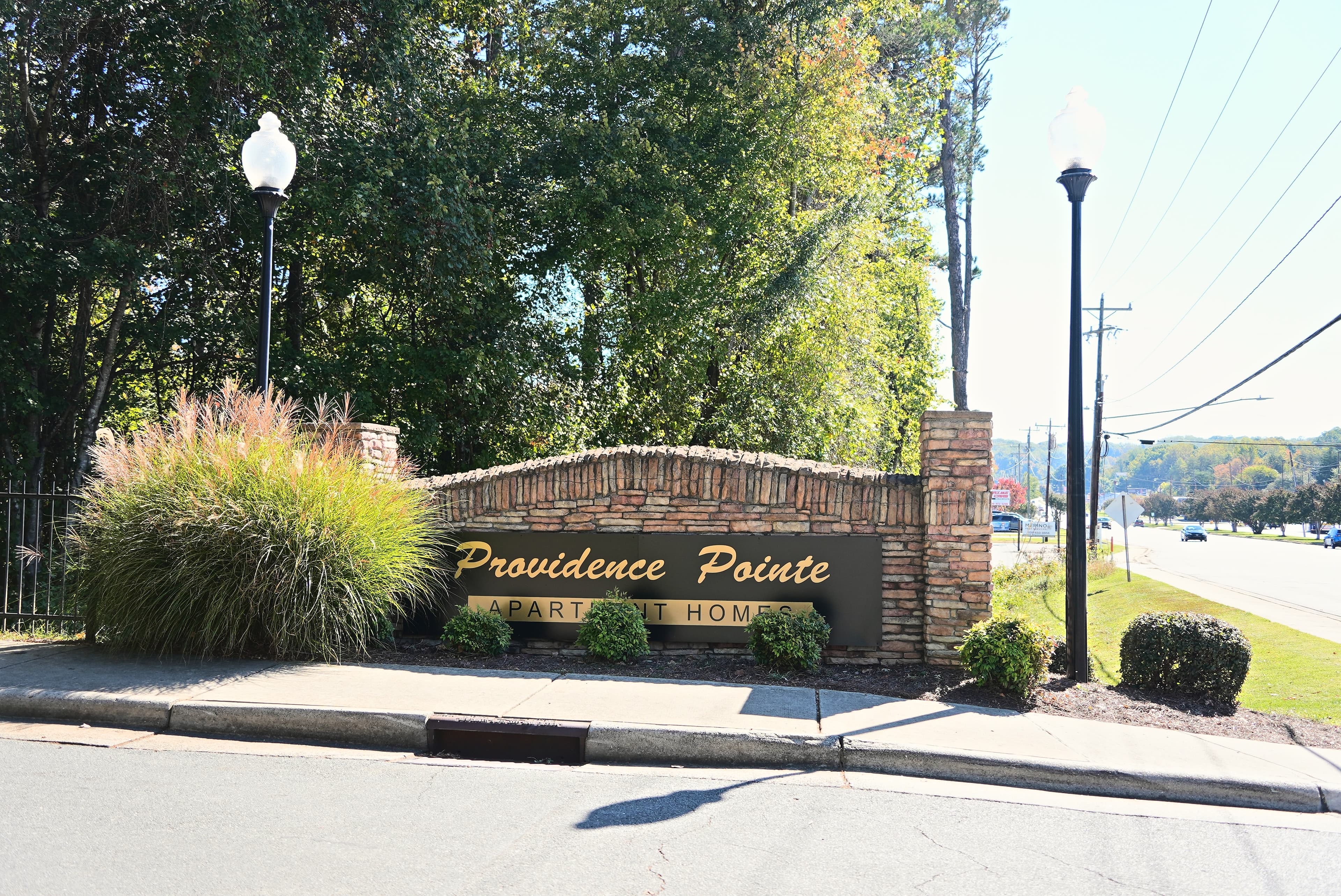The entrance at Providence Pointe