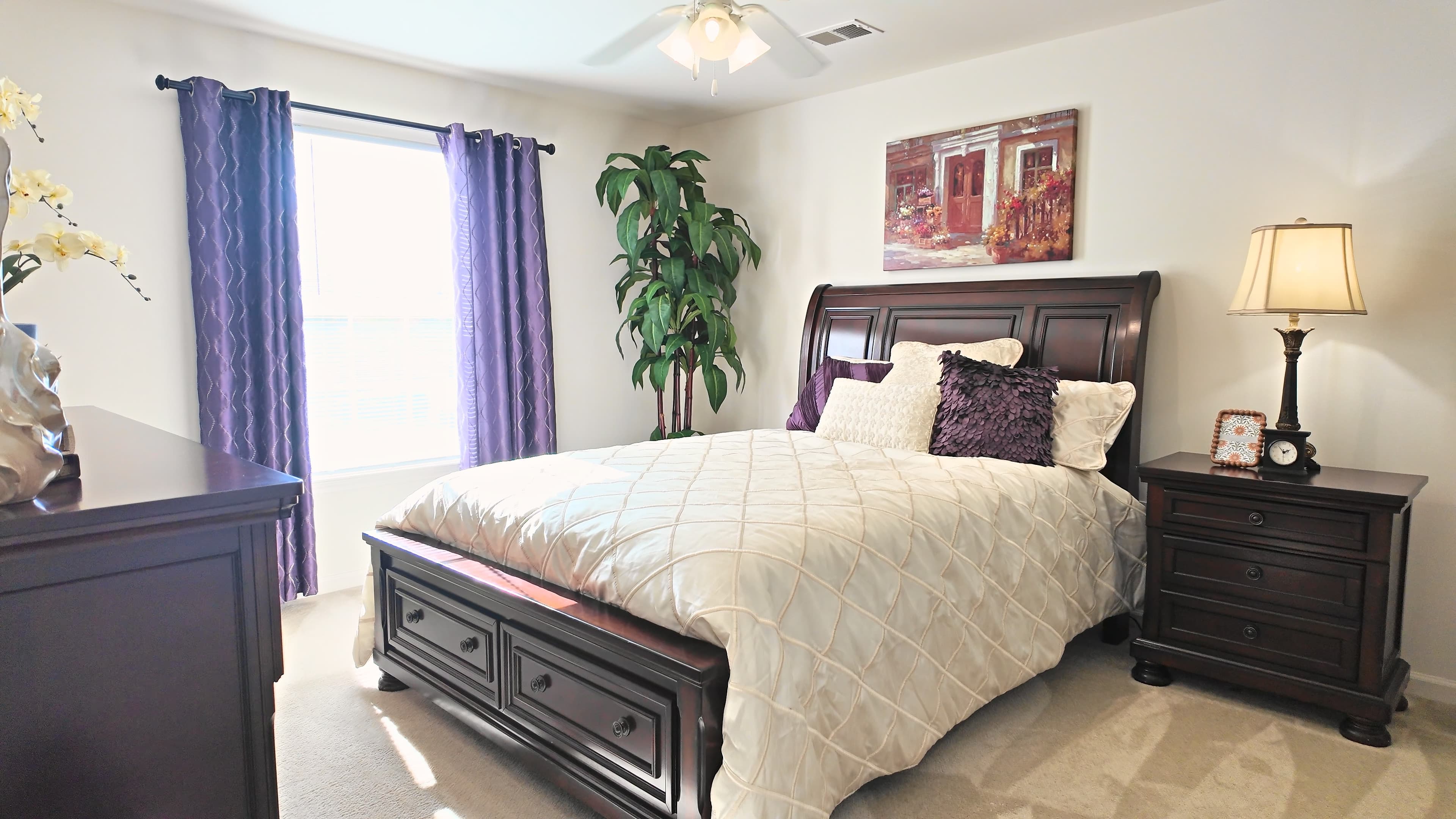 Comfortable bedrooms at Providence Pointe