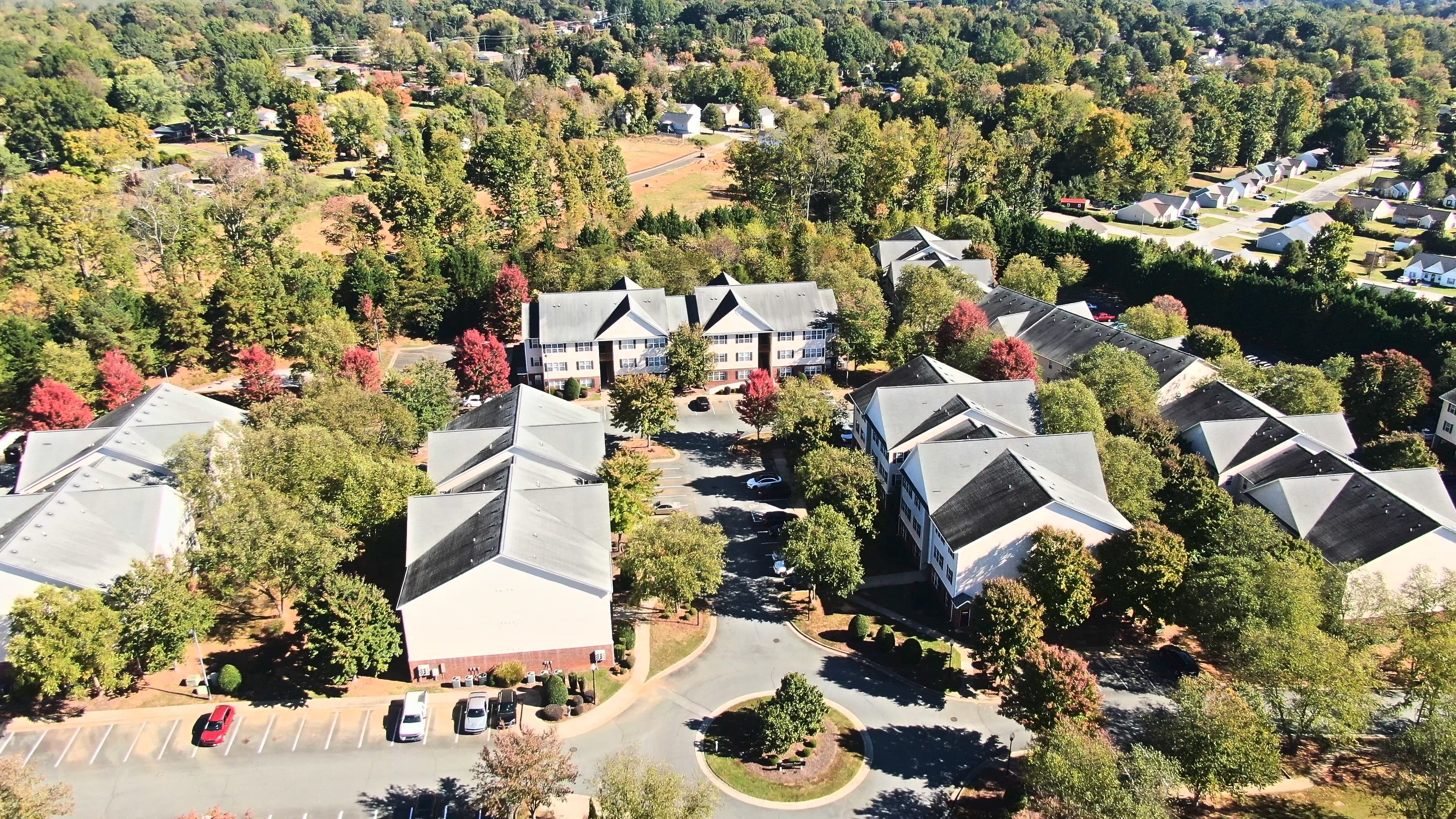 The grounds at Providence Pointe