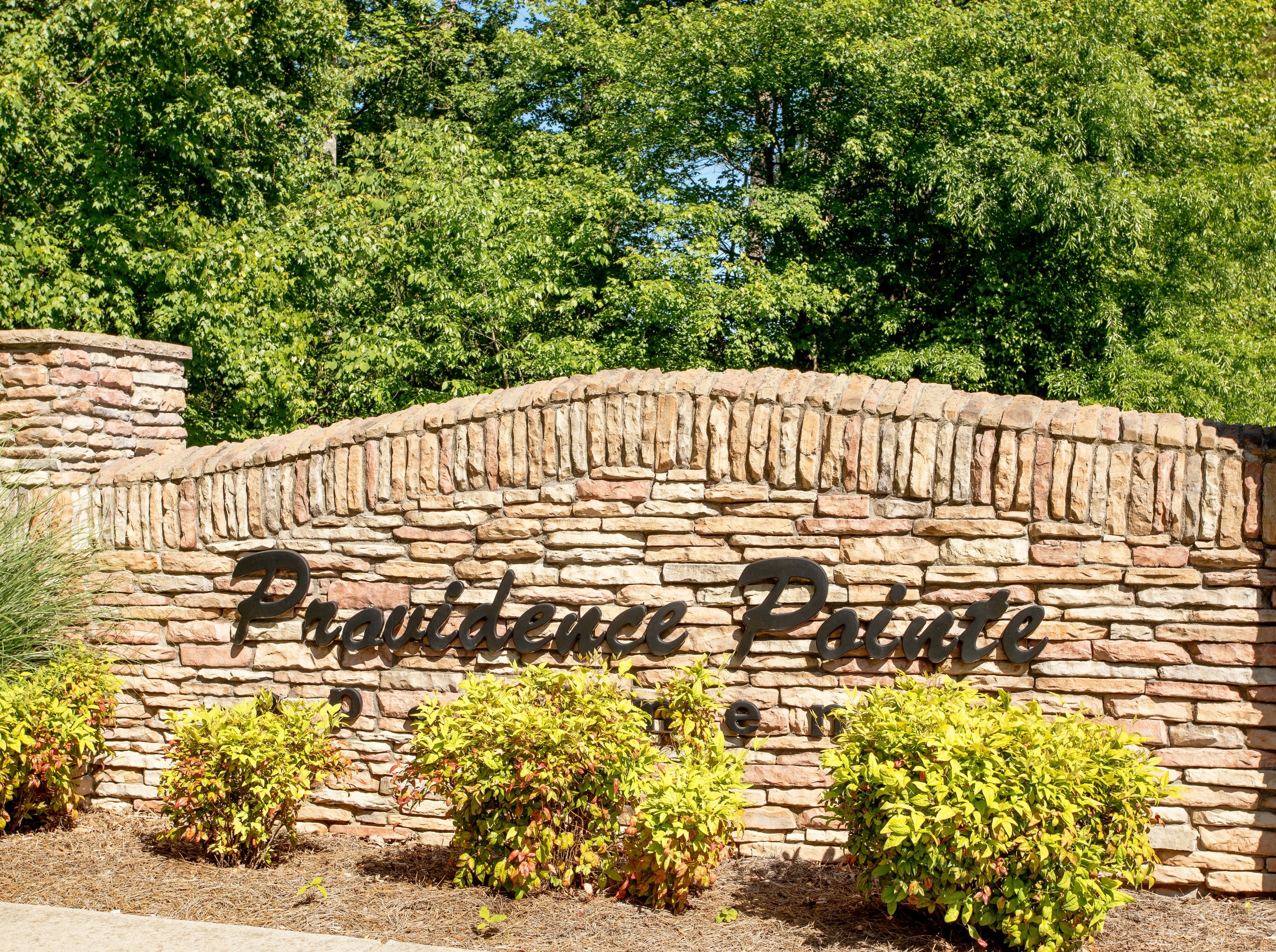 The entrance at Providence Pointe