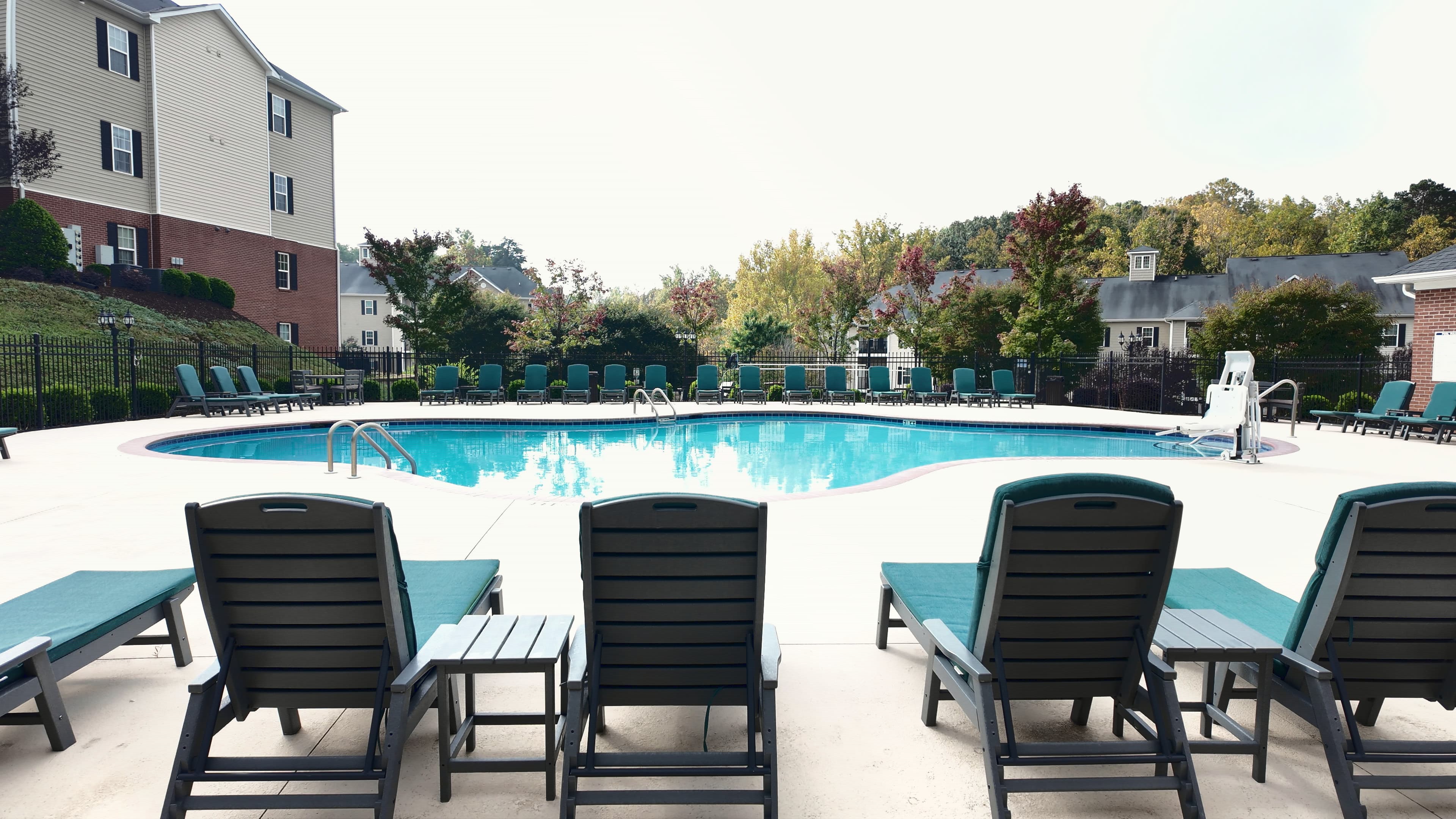 The pool at Stafford Place