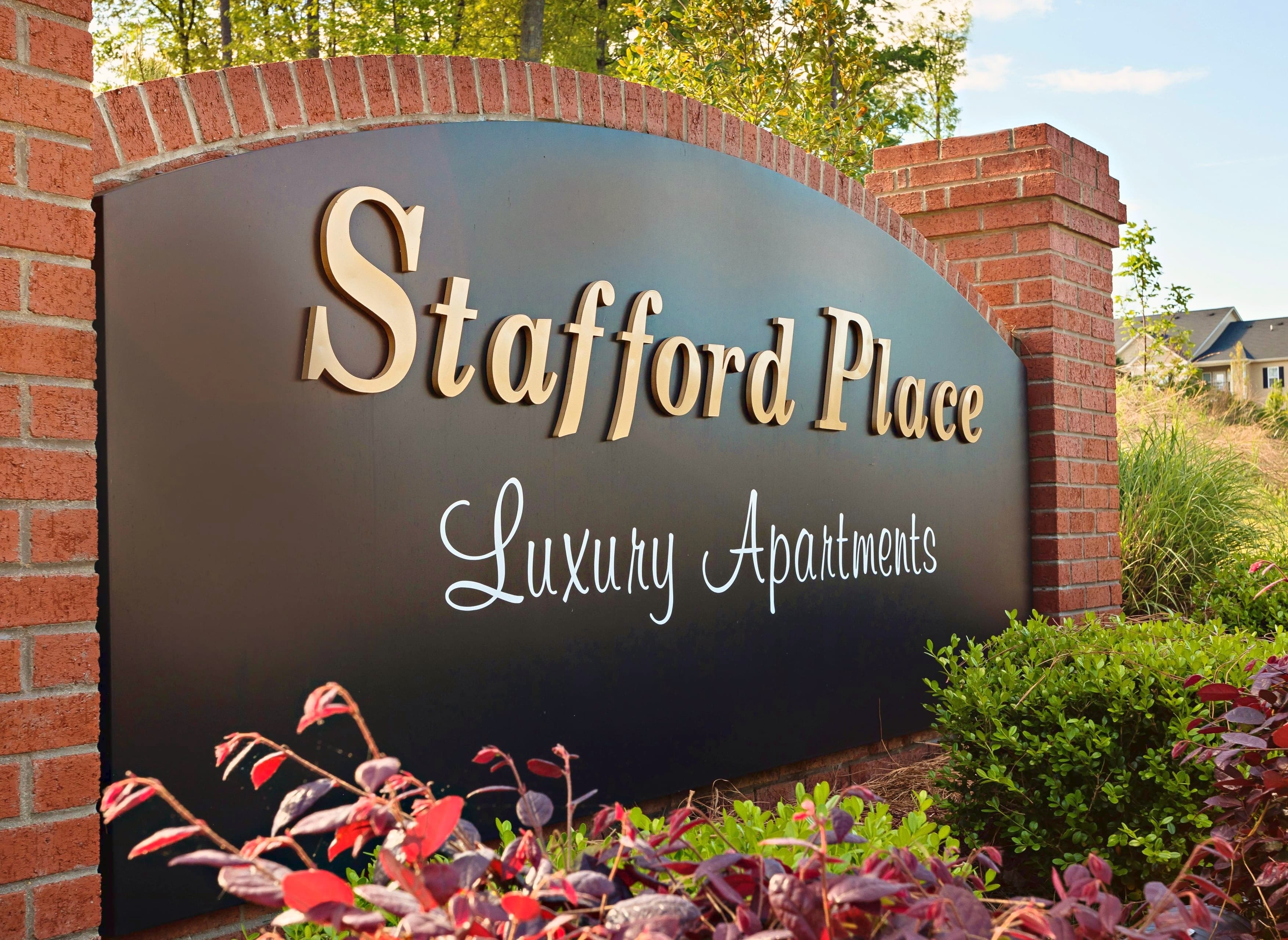 The entrance at Stafford Place