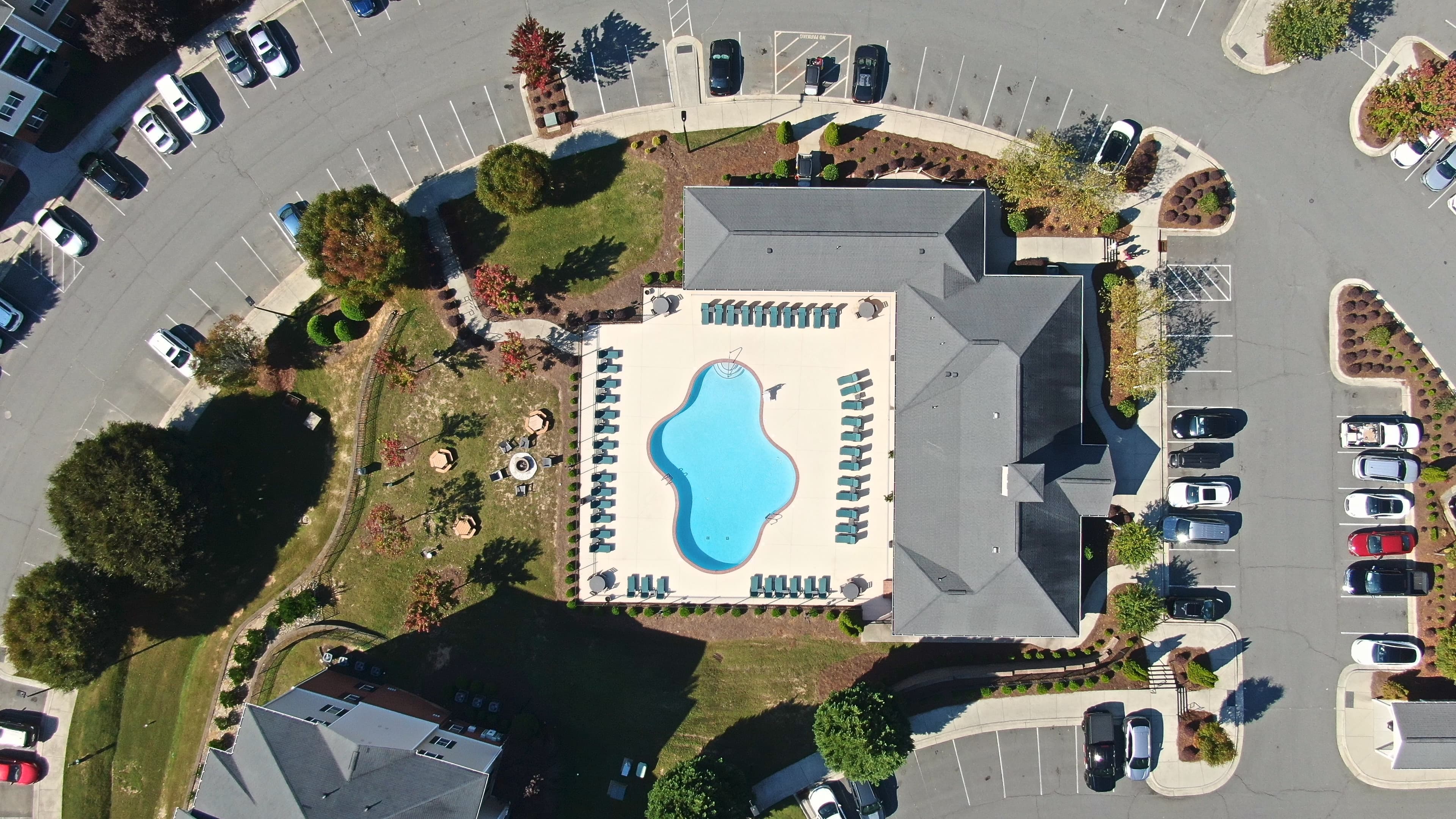 The pool at Stafford Place