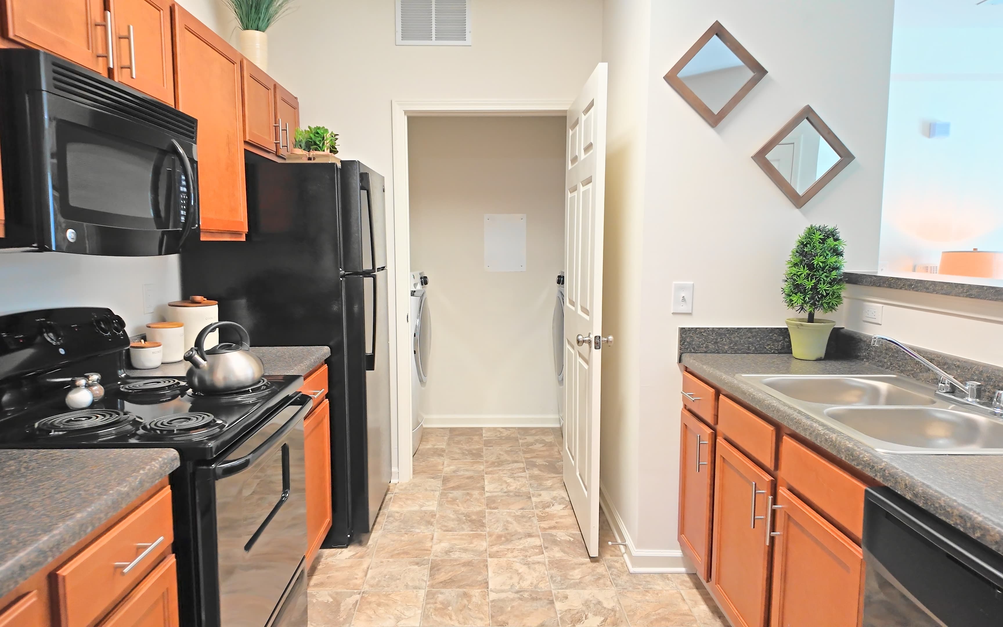Open kitchens at Stafford Place