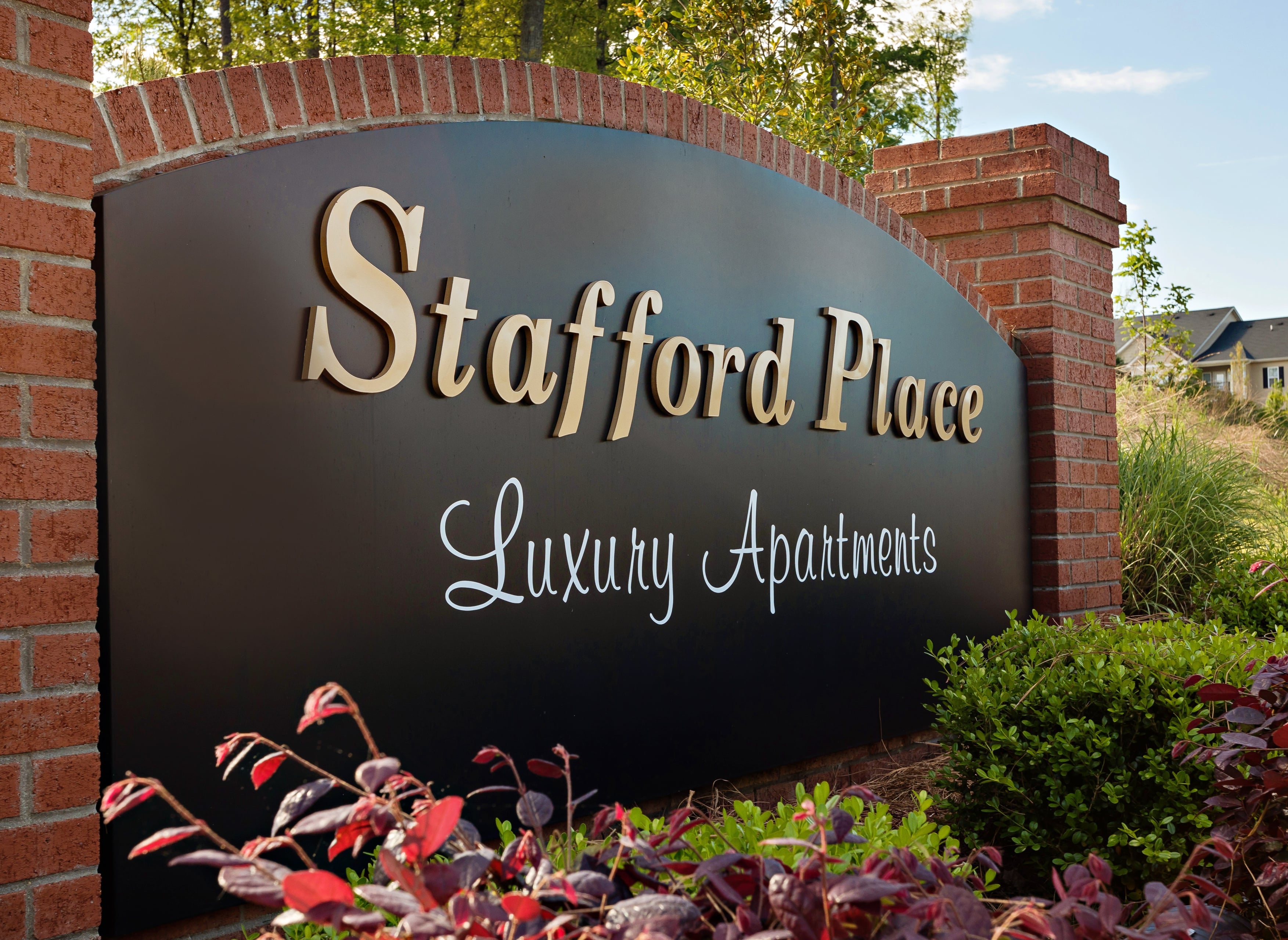 The entrance at Stafford Place