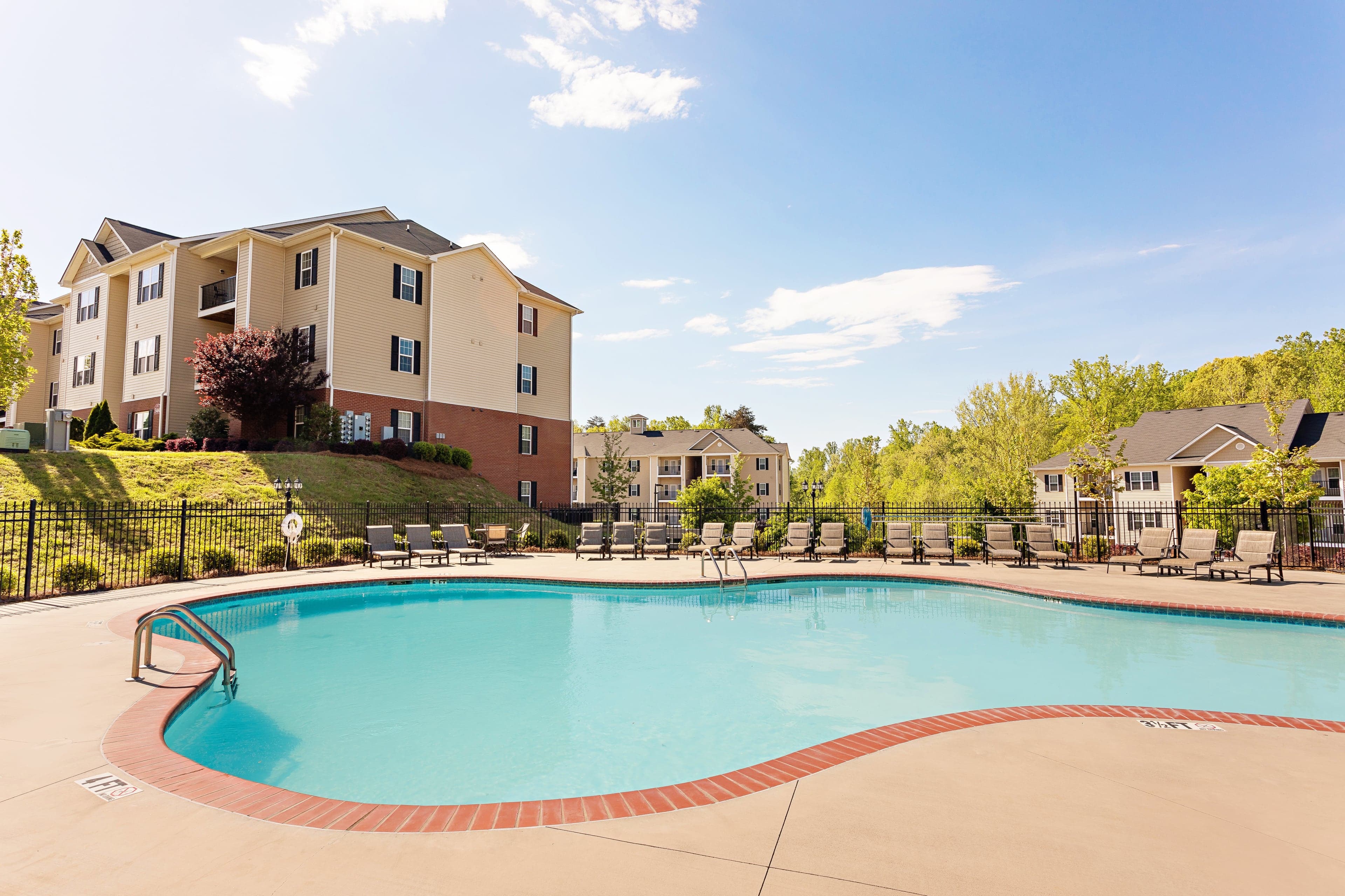 The pool at Stafford Place