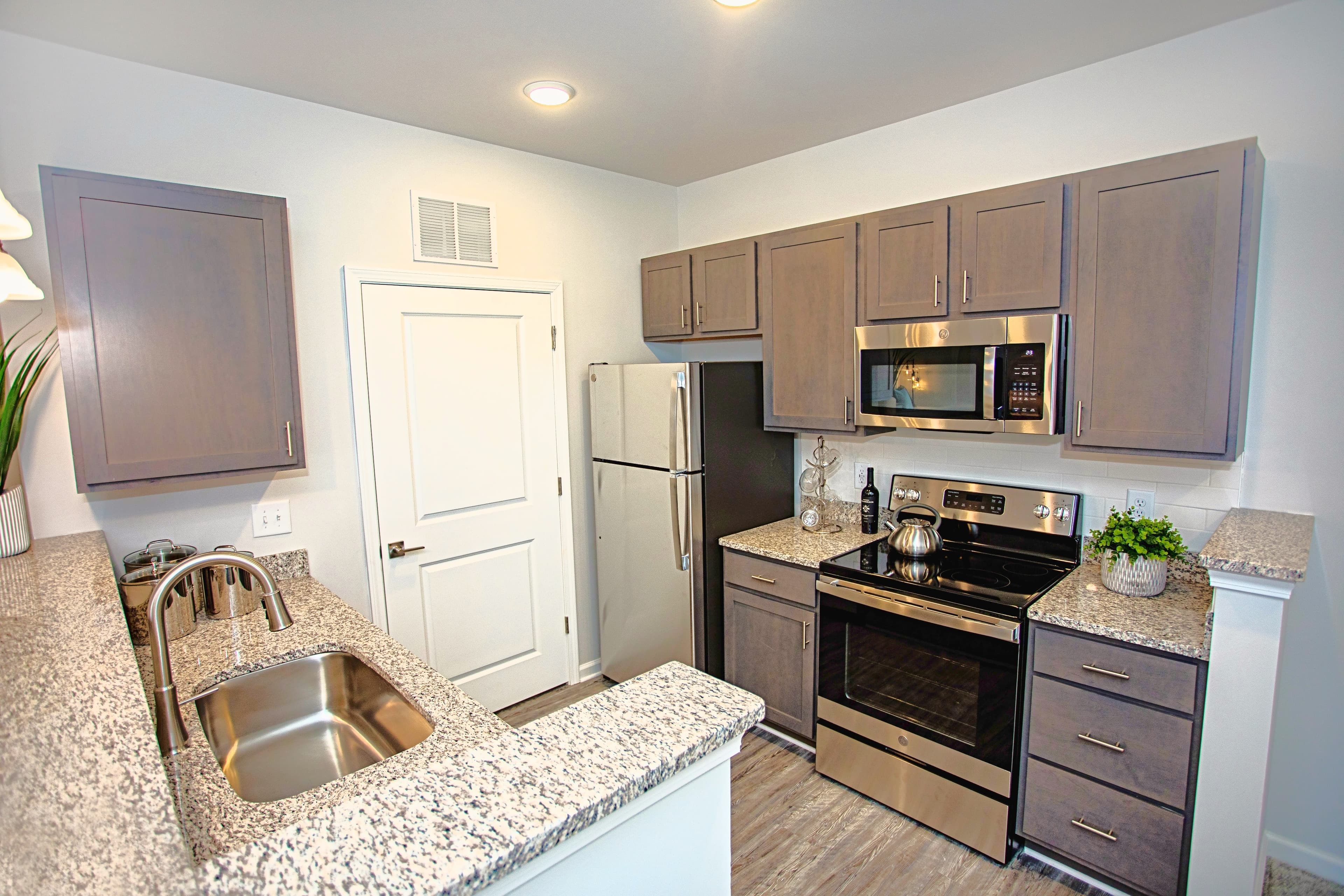 Modern kitchens at The Grand at Union Cross