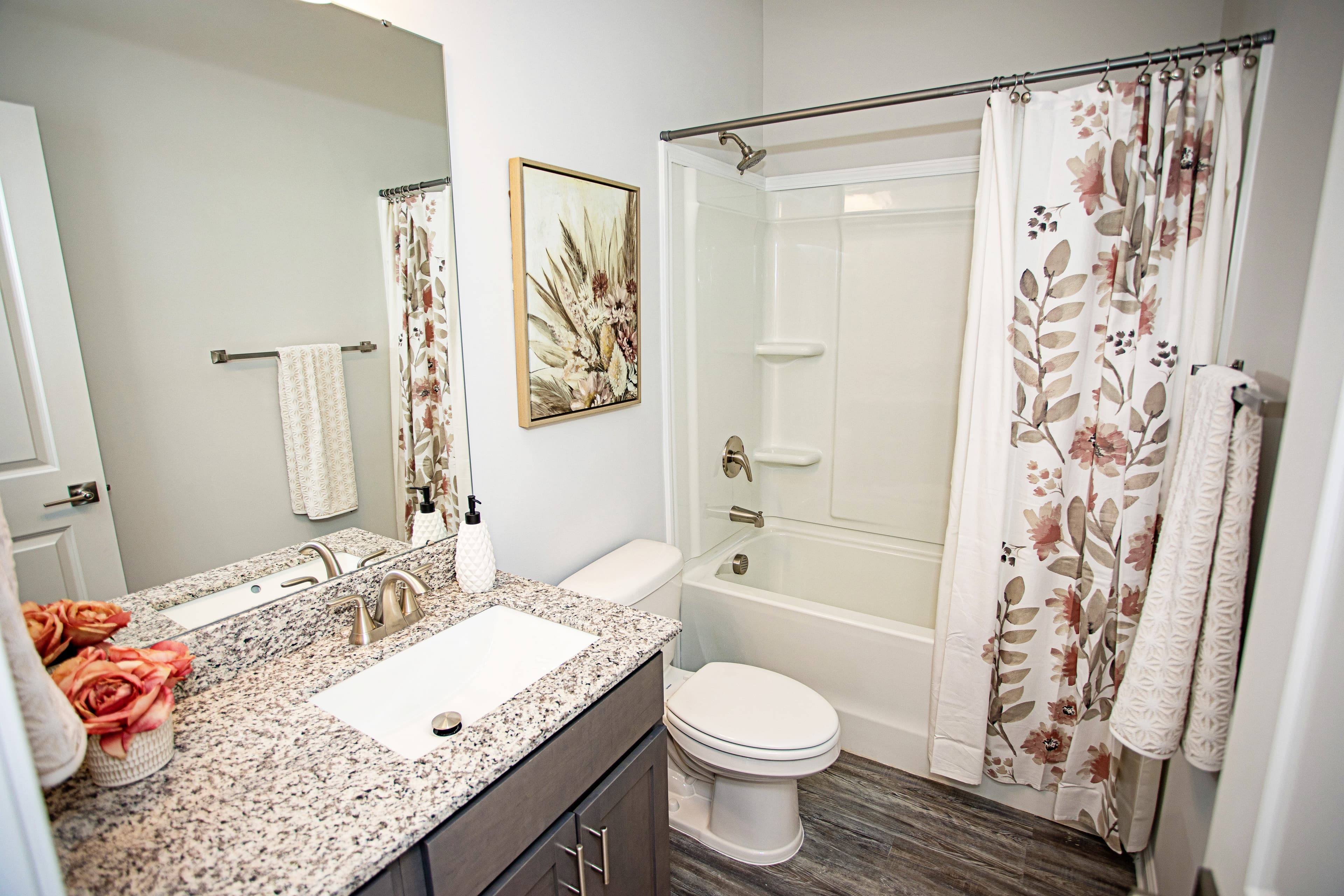 Stylish bathrooms at The Grand at Union Cross