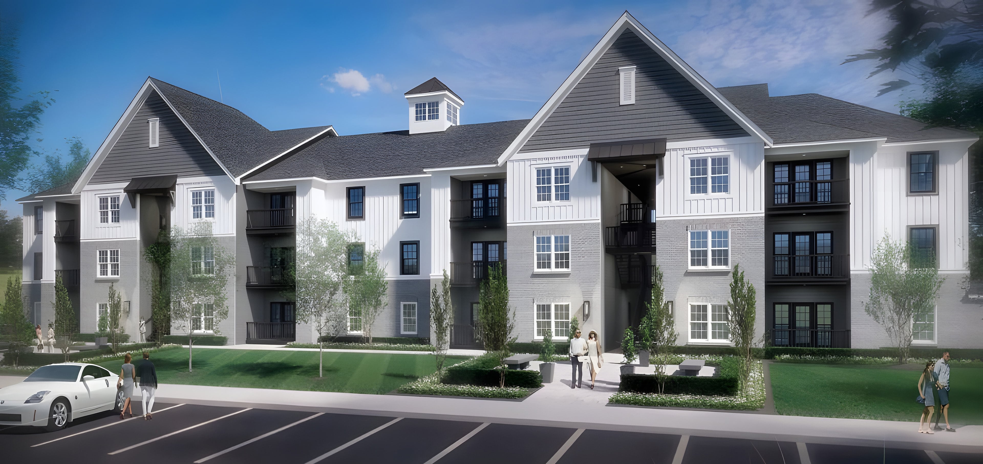Rendering of The Mallory at Union Square in Kernersville