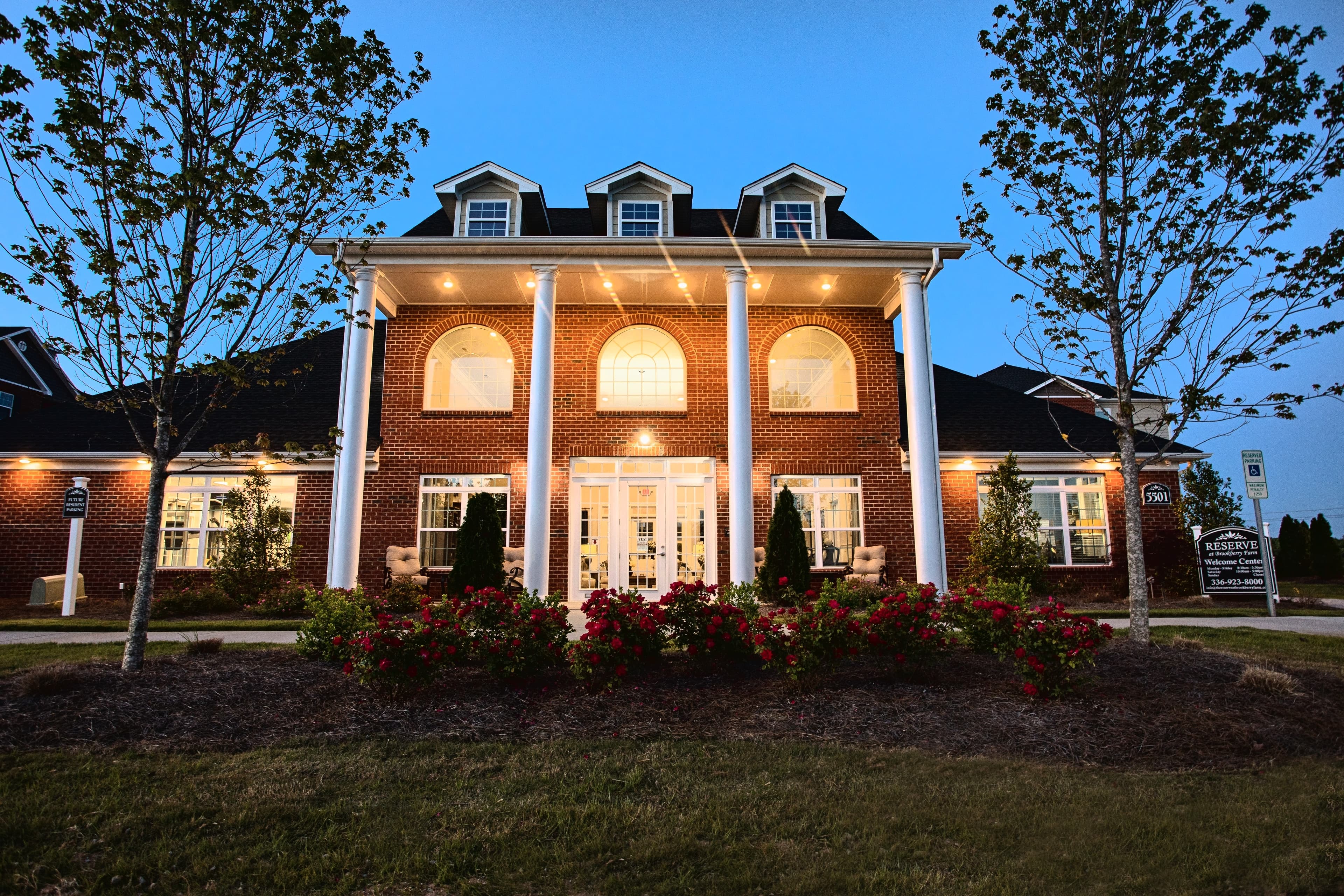 The clubhouse at The Reserve at Brookberry Farm
