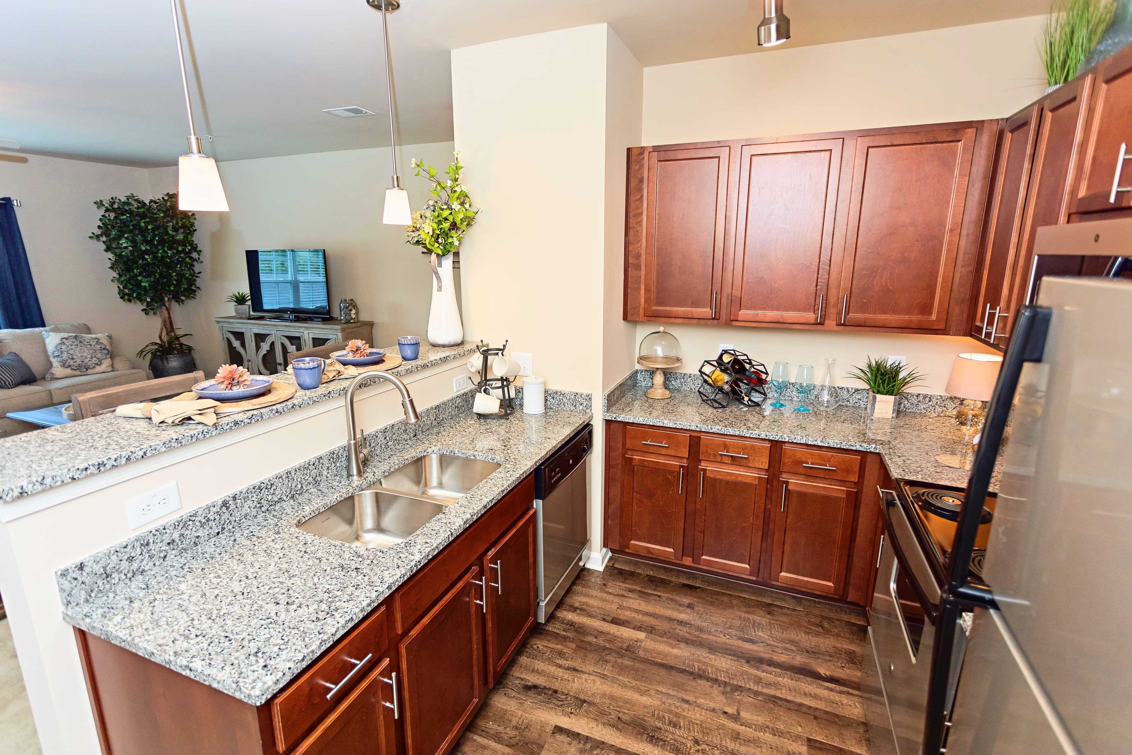 Modern kitchens at The Reserve at Brookberry Farm