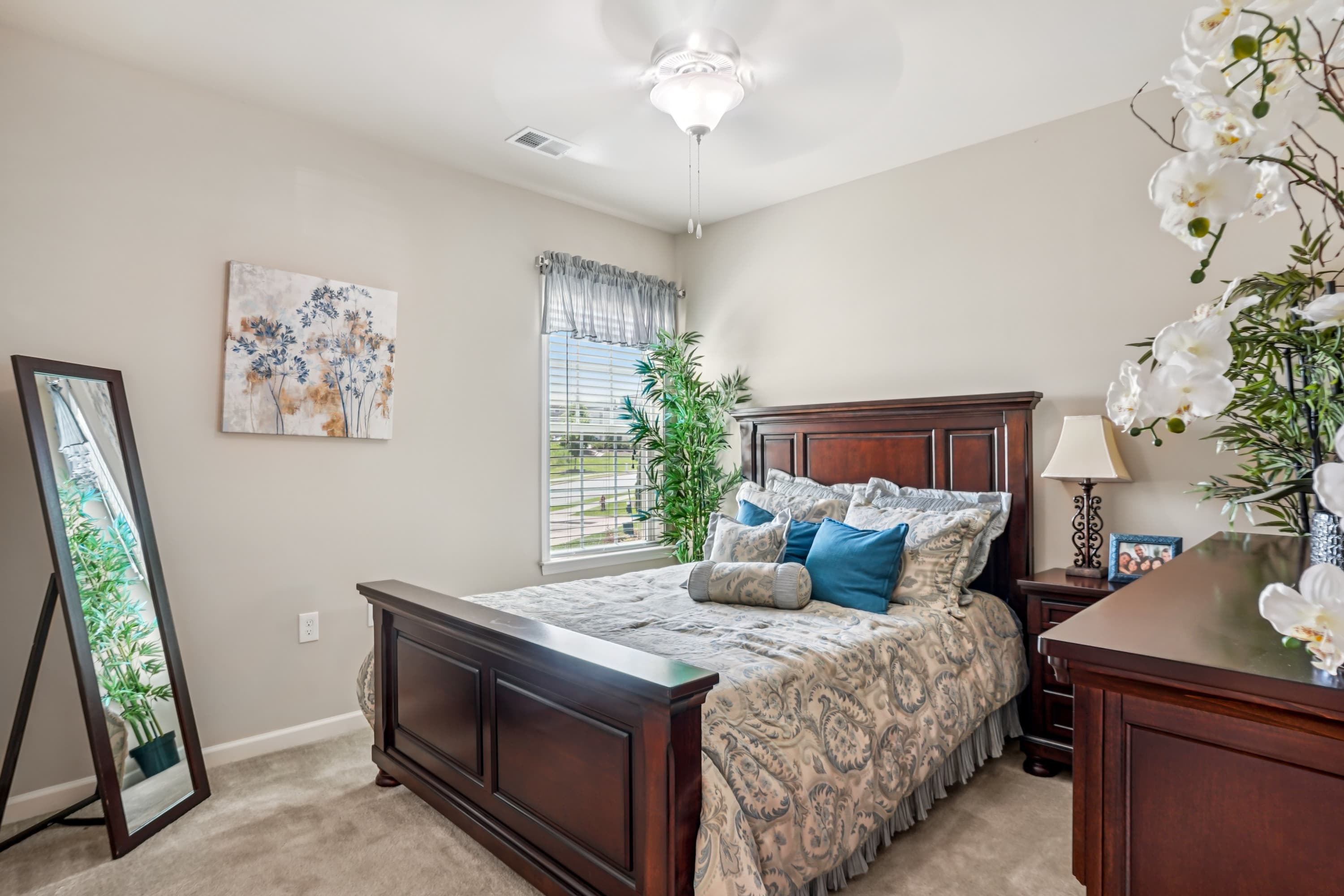 Comfortable bedrooms at The Reserve at Smith Crossing